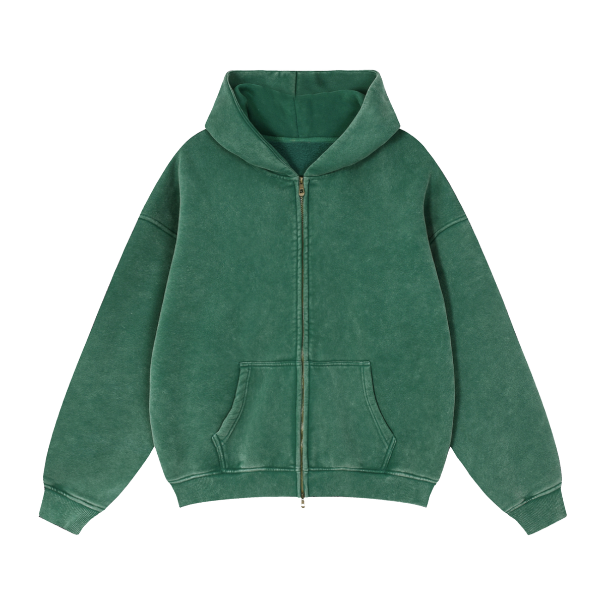 Dessuadora Zip Boxy Fit