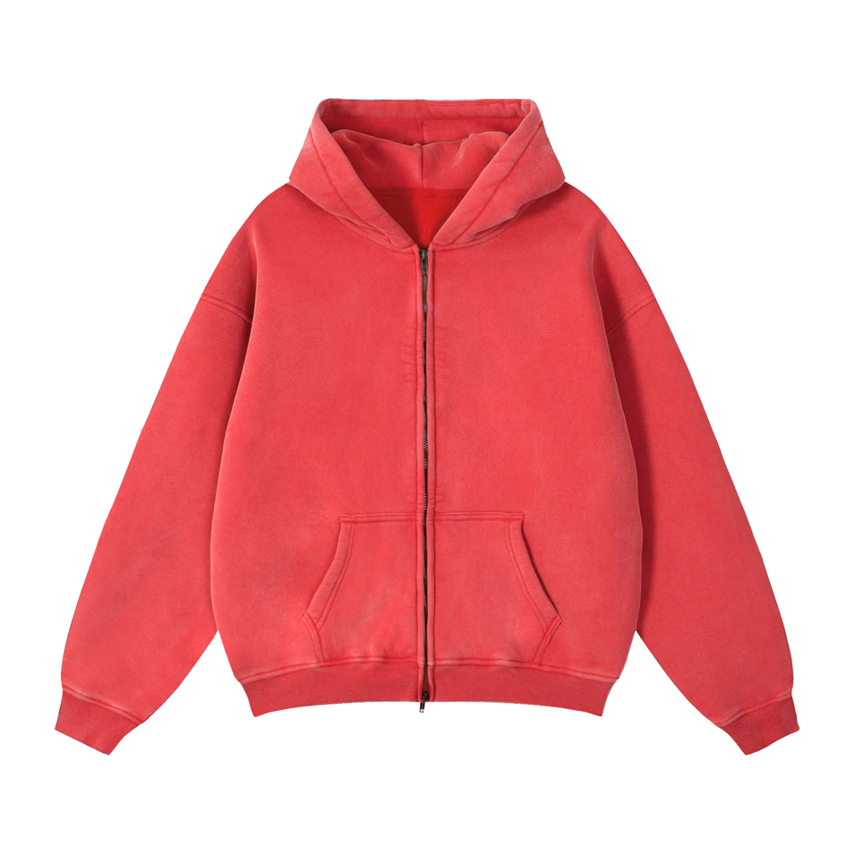 Dessuadora Zip Boxy Fit